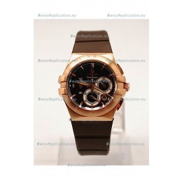 Omega Constellation Ladies Chronograph Replica Watch - 35MM