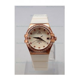 Omega Constellation Ladies Replica Watch - Quartz Movement - 35MM
