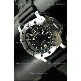 Panerai Luminor Submersible Swiss Automatic Watch in Black