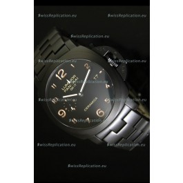 Panerai Luminor GMT PAM441 Ceramica Watch - DLC Coated Edition