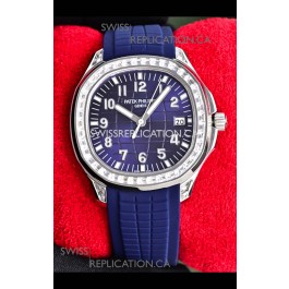 Patek Philippe Aquanaut 5167 Stainless Steel Blue Dial 38.5MM Watch
