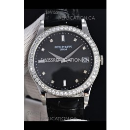 Patek Philippe Calatrava 5298 Round Diamonds Super Clone Watch 