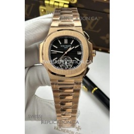 Patek Philippe Nautilus 5980/R Rose Gold Super Clone Watch 