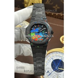 Patek Philippe Nautilus 5711 DiW Motley Carbon Super Clone Watch 