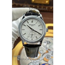 Patek Philippe Calatrava 6119G Stainless Steel White Dial Super Clone Watch 