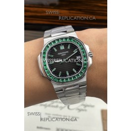 Patek Philippe Nautilus 5723 Black Dial Red Rubies Super Clone Watch 