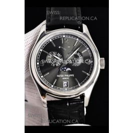 Patek Philippe Complications 5146 Annual Calendar Grey Dial Swiss Replica Watch