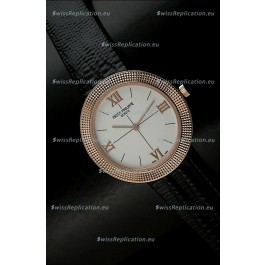 Patek Philippe Geneve Swiss Quartz in Rose Gold