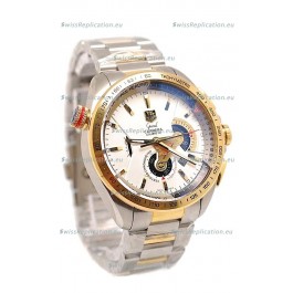 Tag Heuer Grand Carrera Calibre 36 Japanese Replica Two Tone Gold Watch