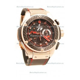 Hublot F1 King Power Zirconium Chronograph Limited Edition watch in Pink Gold