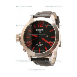 U-Boat Classico Japanese Replica Watch in Red Markers