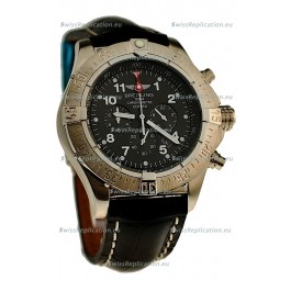 Breitling Chronograph Chronometre Japanese Watch in Black