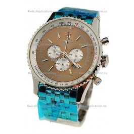 Breitling Navitimer Chronometre Japanese Watch in Brown Dial
