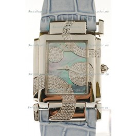 Patek Philippe Twenty Four Swiss Replica Watch in Pearl Dial