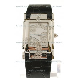 Patek Philippe Twenty Four Swiss Replica Watch in White Dial