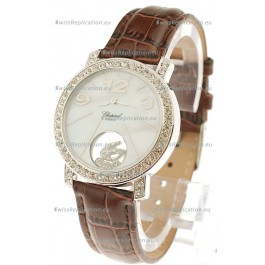 Chopard Happy Diamond Swiss Replica Watch in Diamond Bezel