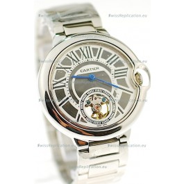 Ballon Bleu De Cartier flying Tourbillon Japanese Replica Watch