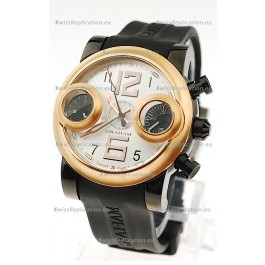 Graham Swordfish Japanese Replica Watch in White Dial