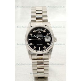 Rolex Day Date Silver Japanese Replica Watch
