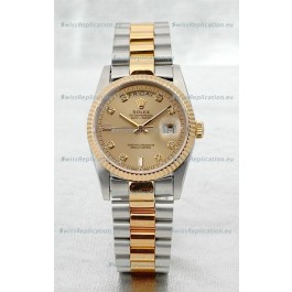 Rolex Day Date Two Tone Japanese Replica Watch