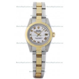 Rolex DateJust Two Tone Lady's Replica Watch