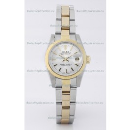 Rolex DateJust Two Tone Lady's Replica Watch