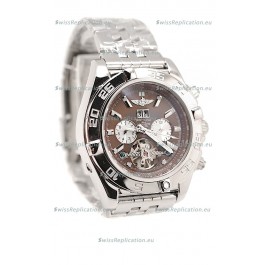 Breitling Chronograph Chronometre Replica Watch in Brown Dial