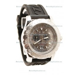 Breitling Chronograph Chronometre Replica Watch in Grey Dial