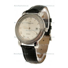 Vacheron Constantin Geneve Japanese Replica Watch in Roman Hour Markers