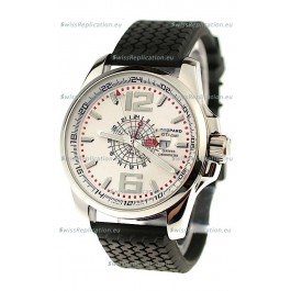 Chopard 1000 Miglia GT XL GMT Japanese Replica Watch in White Dial