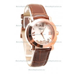 Chopard Happy Sport Swiss Ladies Watch in White Dial