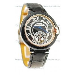 Ballon Bleu De Cartier flying Tourbillon Japanese Replica Watch 
