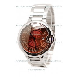 Ballon De Cartier Swiss Replica Watch in Brown Dial