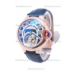 Cartier Ballon de Bleu Flying Tourbillon Swiss Rose Gold Watch