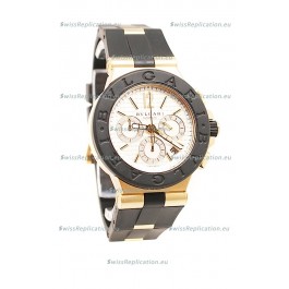 Bvlgari Diagono Automatic Swiss Watch in White Dial