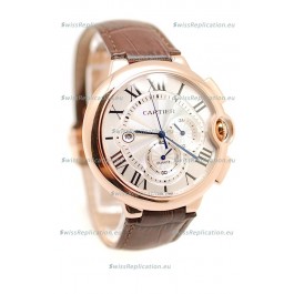 Ballon Blue De Cartier Swiss Replica Gold Watch