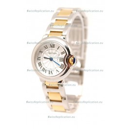 Ballon De Cartier Ladies Swiss Quartz Two Tone Watch