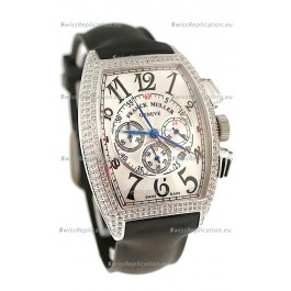 Franck Muller Master of Complications Swiss Replica Watch in Diamond Bezel