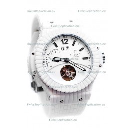 Hublot Big Bang Rubber Mat Tourbillon Power Reserve Replica Watch