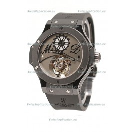 Hublot Big Bang Tourbillon MD Solo Bang Swiss Replica PVD Watch