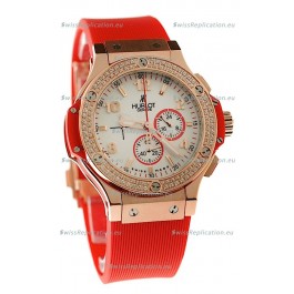 Hublot Big Bang Red Carat Swiss Replica Watch