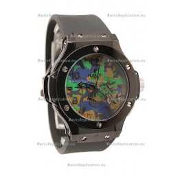 Hublot Big Bang Commando Green Camouflage Japanese Watch