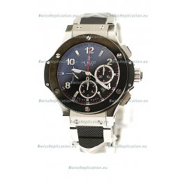 Hublot Big Bang Swiss Replica Watch in Steel/Rubber Strap