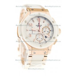 Hublot Big Bang 18K Pink Gold Casing Swiss Watch 