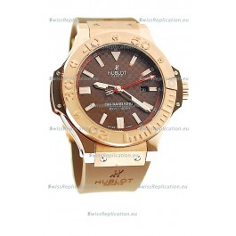 Hublot Big Bang King Swiss Replica Watch in Brown Carbon Dial