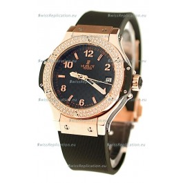 Hublot Big Bang Cappucino Carbon Face Swiss Replica Watch