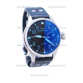 IWC Big Pilot Swiss Watch in Blue Dial