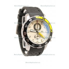 IWC Aquatimer Japanese Replica Watch in White Dial