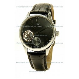 IWC Portuguese Tourbillon Swiss Replica Watch in Grey Dial