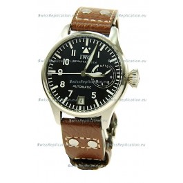 IWC Big Pilot Swiss Replica Watch in Black Dial